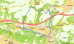 Route in Limburg