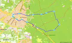 Route in Gelderland