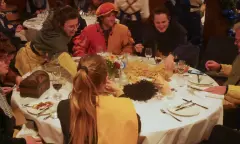 gezellig eten
