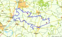 Route in Gelderland