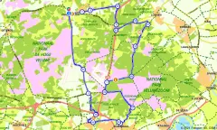 Route in Gelderland