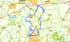 Route in Gelderland