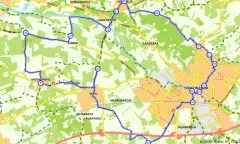 Route in Gelderland