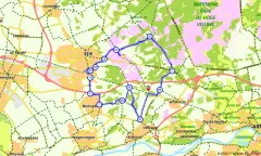 Route in Gelderland