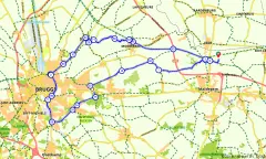 Route in het buitenland