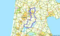 Route in Noord-Holland