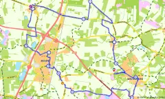 Route in Drenthe