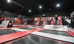 Trampoline springen