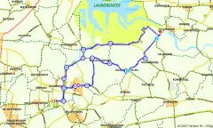 Route in Groningen