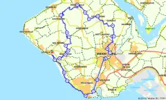 Route in Zeeland