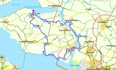 Route in Zeeland