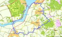 Route in Gelderland