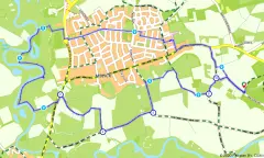 Route in Limburg