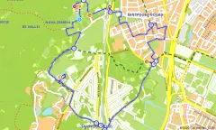 Route in Noord-Holland