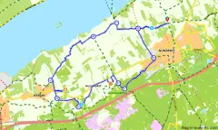 Route in Gelderland