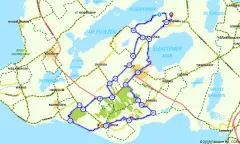 Route in Friesland