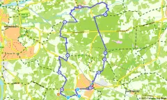 Route in Gelderland