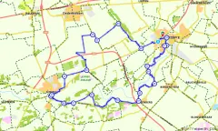 Route in Overijssel