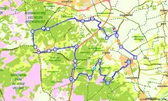 Route in Gelderland