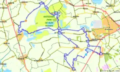 Route in Friesland