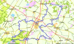 Route in Drenthe