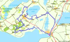 Route in Friesland