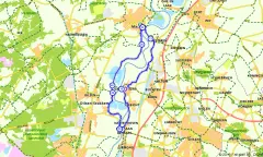 Route in Limburg