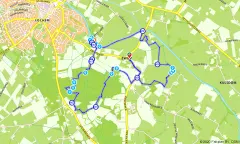 Route in Gelderland