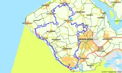 Route in Zeeland