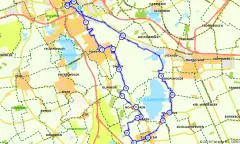 Route in Groningen