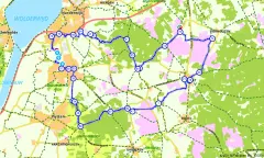 Route in Gelderland