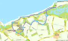 Route in Zeeland