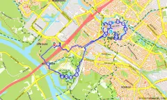 Route in Overijssel