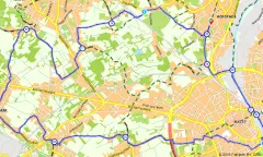 Route in het buitenland