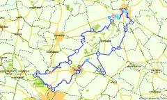 Route in Gelderland