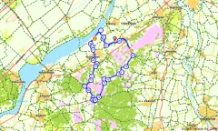 Route in Gelderland