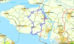 Route in Zeeland