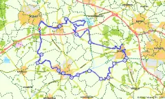 Route in Overijssel