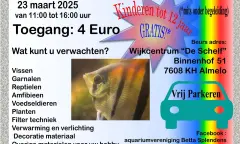 Poster van de beurs