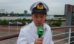 Reporten vanaf de boot