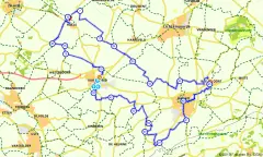 Route in Gelderland