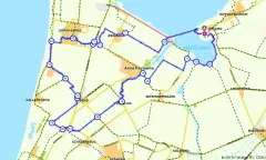 Route in Noord-Holland