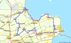 Route in Noord-Holland