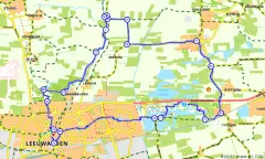 Route in Friesland