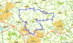 Route in Overijssel