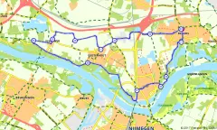 Route in Gelderland