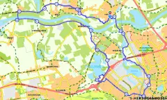 Route in Gelderland