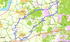 Route in Gelderland