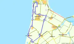 Route in Noord-Holland