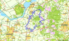 Route in Gelderland